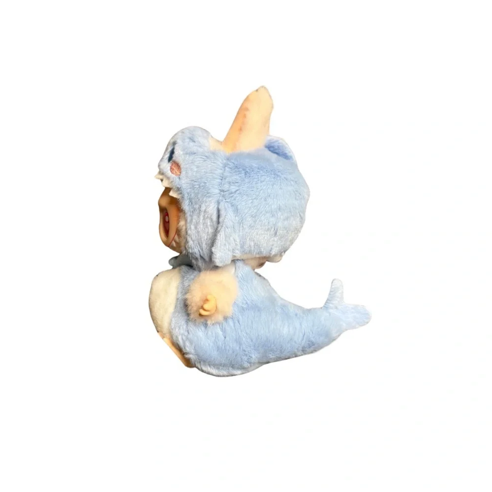 Labubu Shark Costume 🦈 2 Piece Plush Outfit w/ Hood + Tail